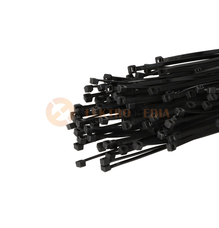 Opaska kablowa 300/3,6 czarna / 100 szt. A.41.3630 02